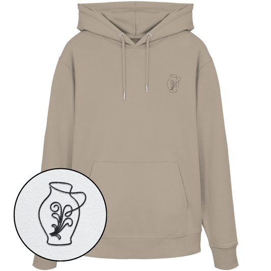 Organic Hoodie - Bembel gestickt