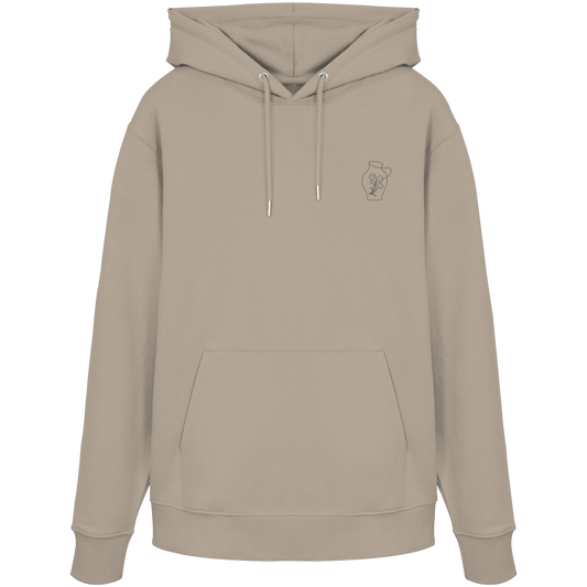 Organic Hoodie - Bembel gestickt