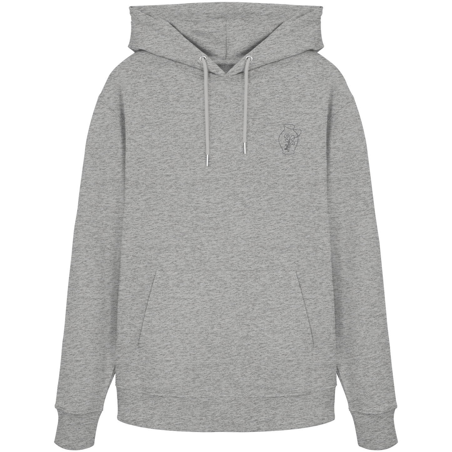 Organic Hoodie - Bembel gestickt