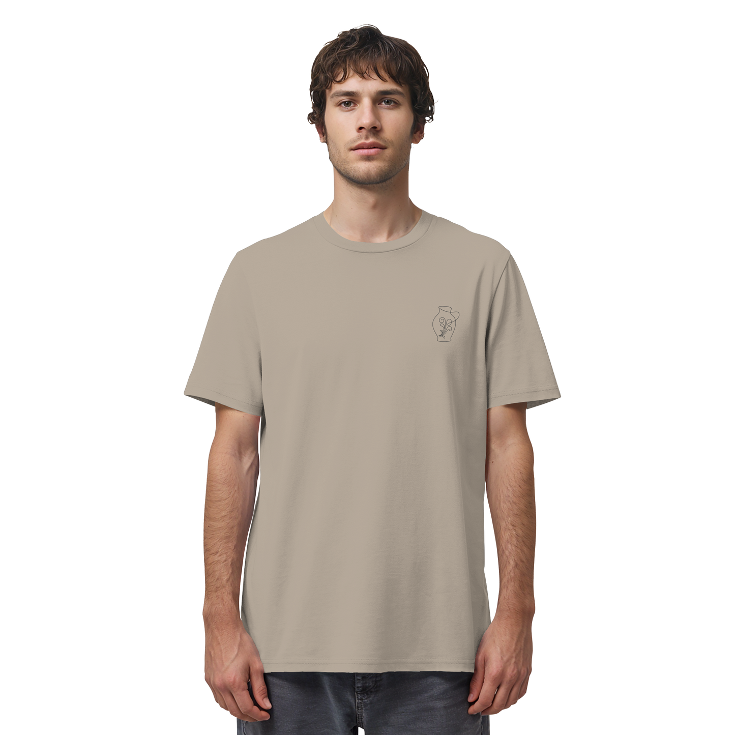Organic Shirt - Bembel gestickt